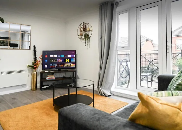 Riverstone Apartments - 2 Bed Modern Apartment In Central Location